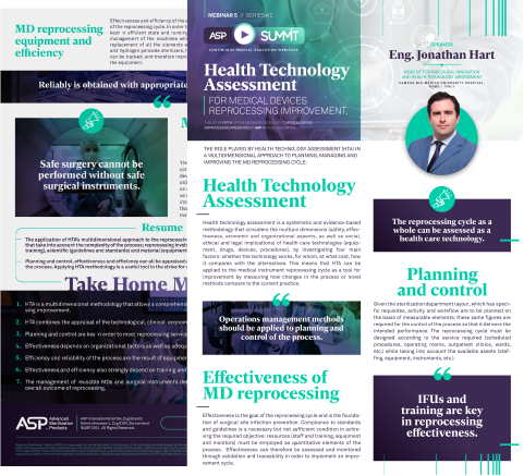 HEALTH TECHNOLOGY ASSESSMENT FOR MD REPROCESSING IMPROVEMENT
