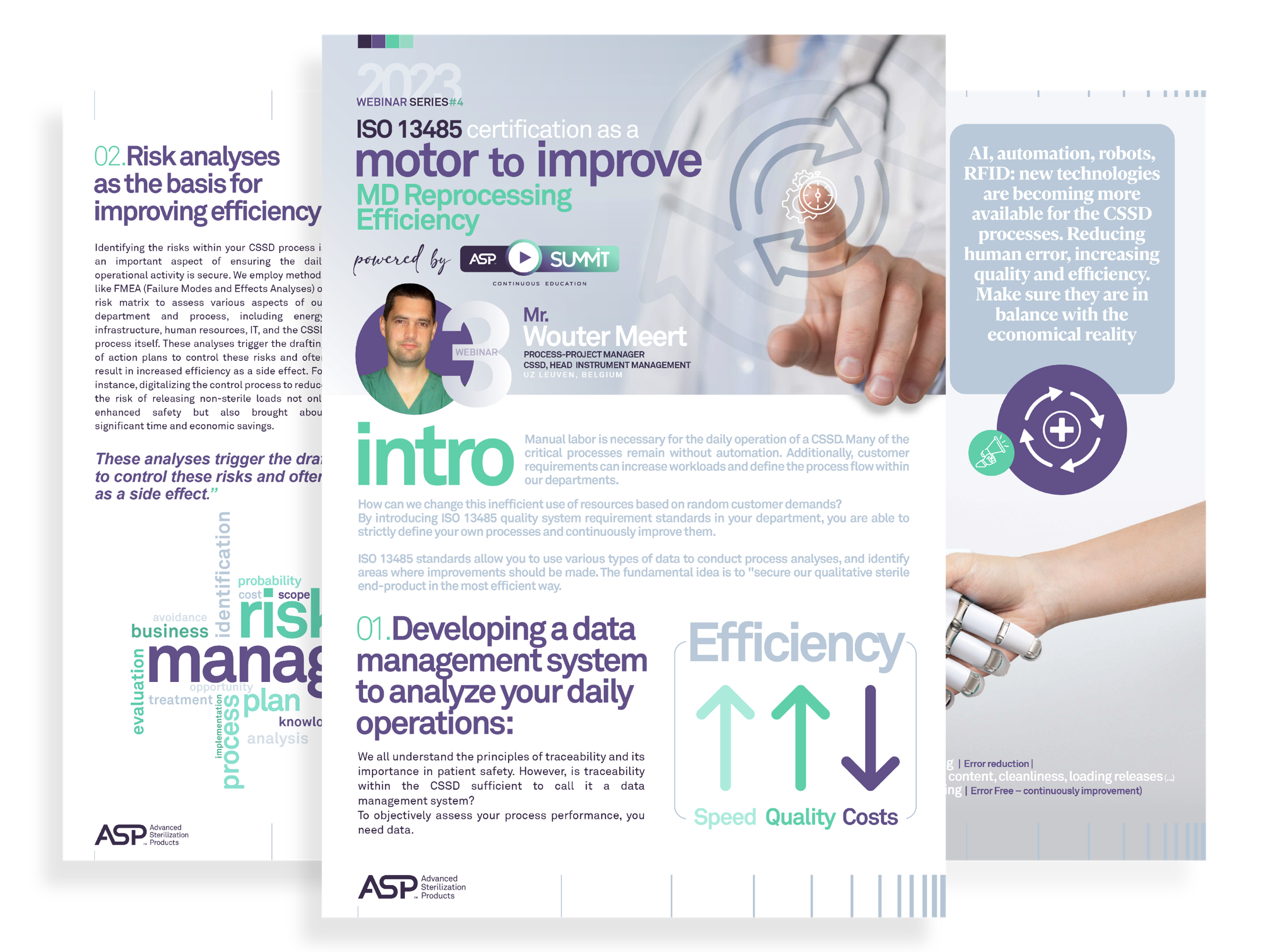 ISO 13485 certification as a motor to improve MD Reprocessing Efficiency